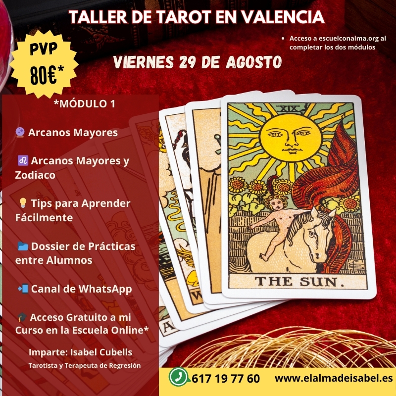 taller de tarot módulo I escuelaconalma.org